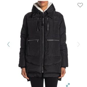 NWOT Bagatelle Faux Shearling Lined Parka Jacket